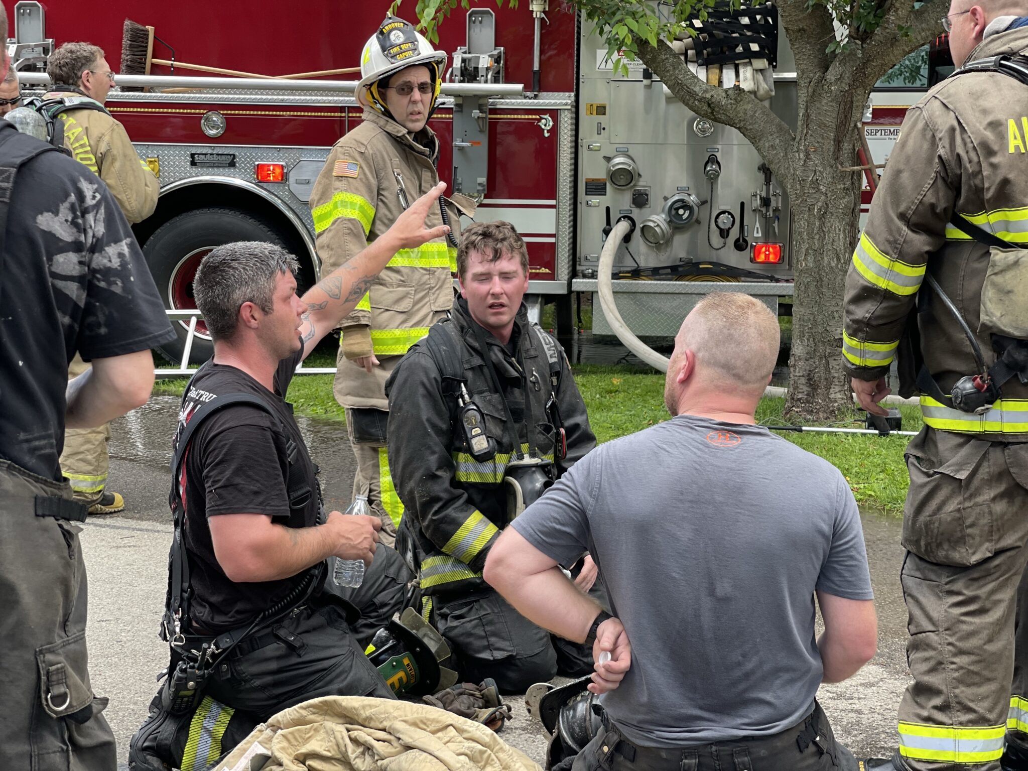 Fire in Wellsville destroys home on Pleasant Street in the village