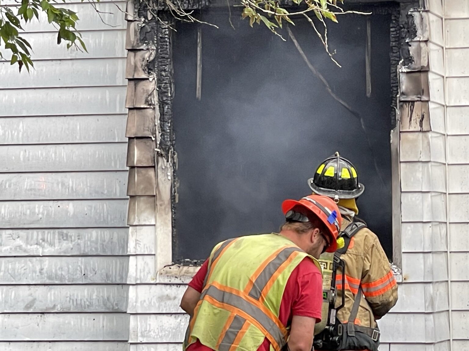 Fire in Wellsville destroys home on Pleasant Street in the village
