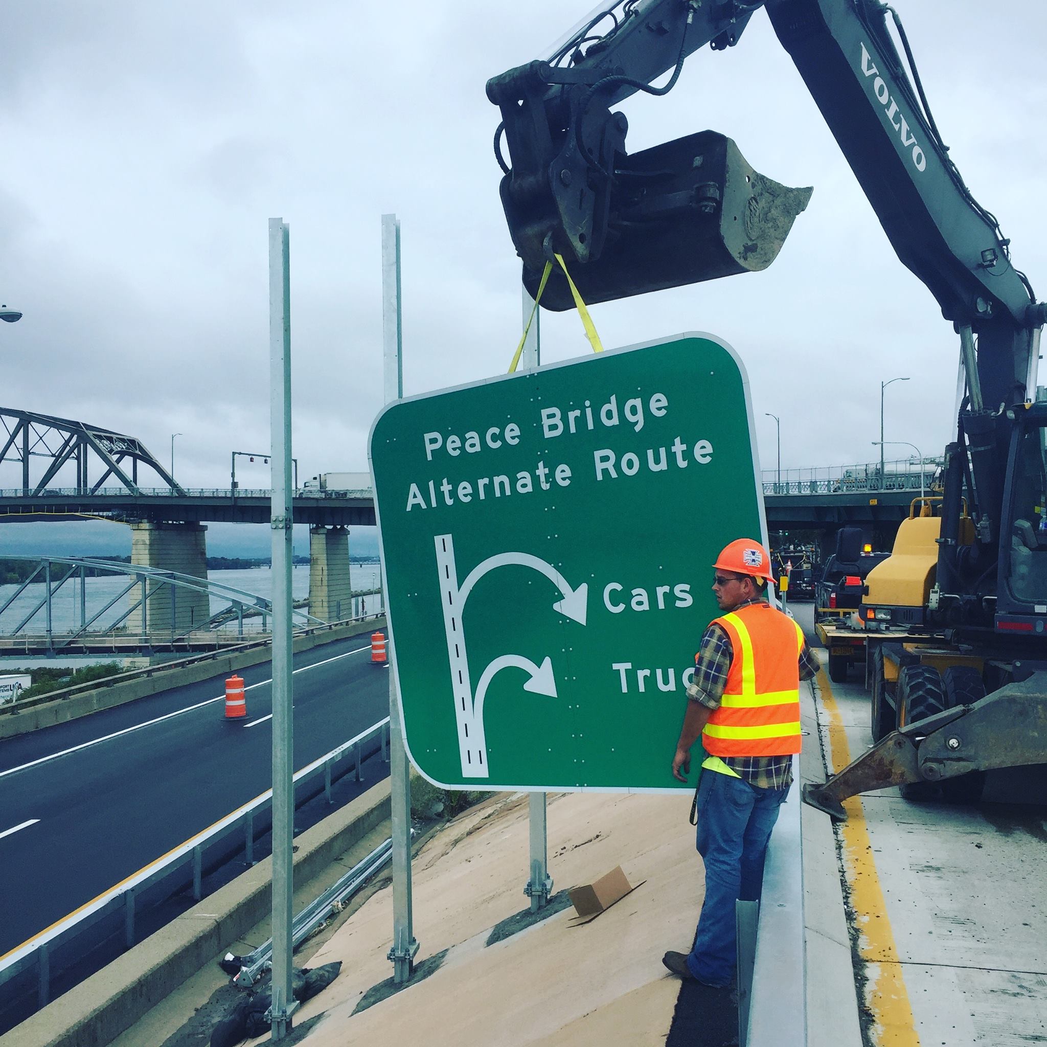 Andover NY directing traffic at the US/Canadian border THE WELLSVILLE SUN