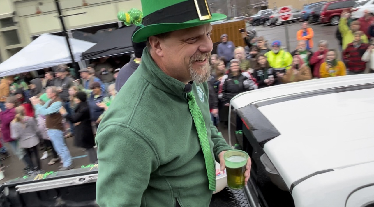 Photos and video Wellsville World’s Shortest St. Patrick’s Day Parade