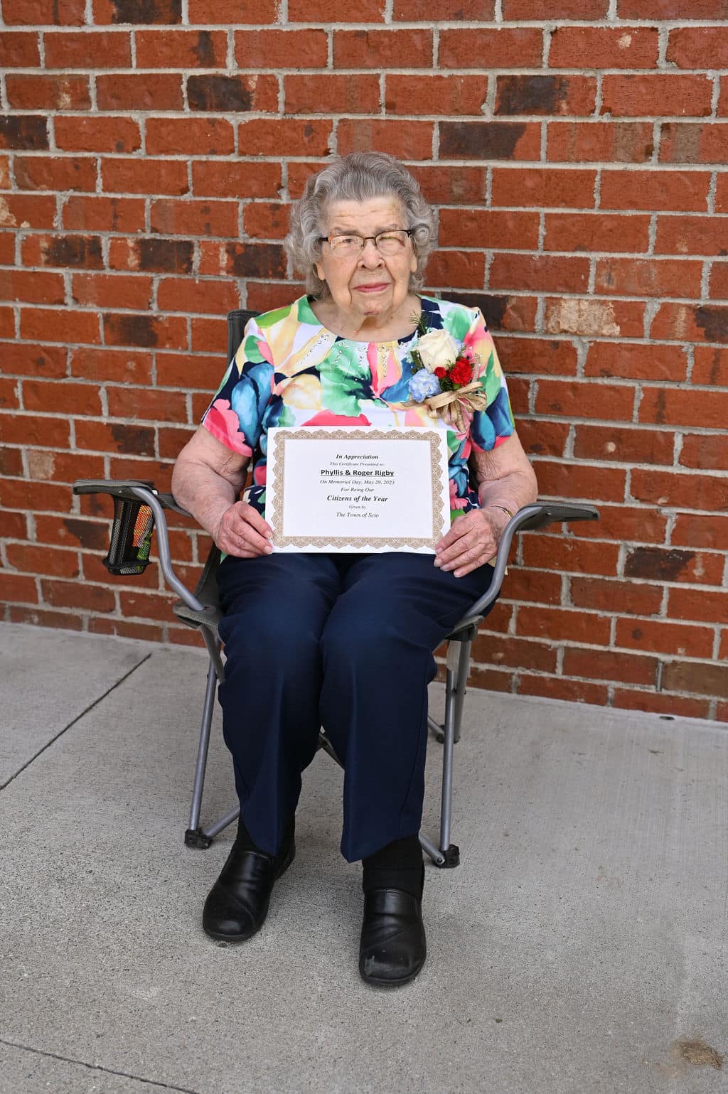 Scio NY honors the Rigby's as "Citizens of the Year", photo gallery