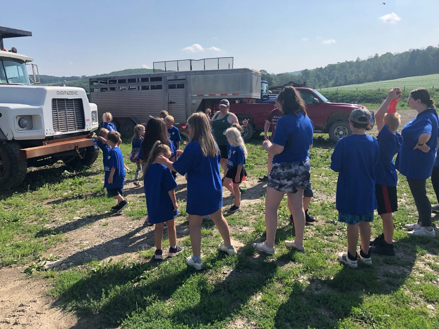 Whitesville Central announces new Hornell YMCA Daycare with ribbon