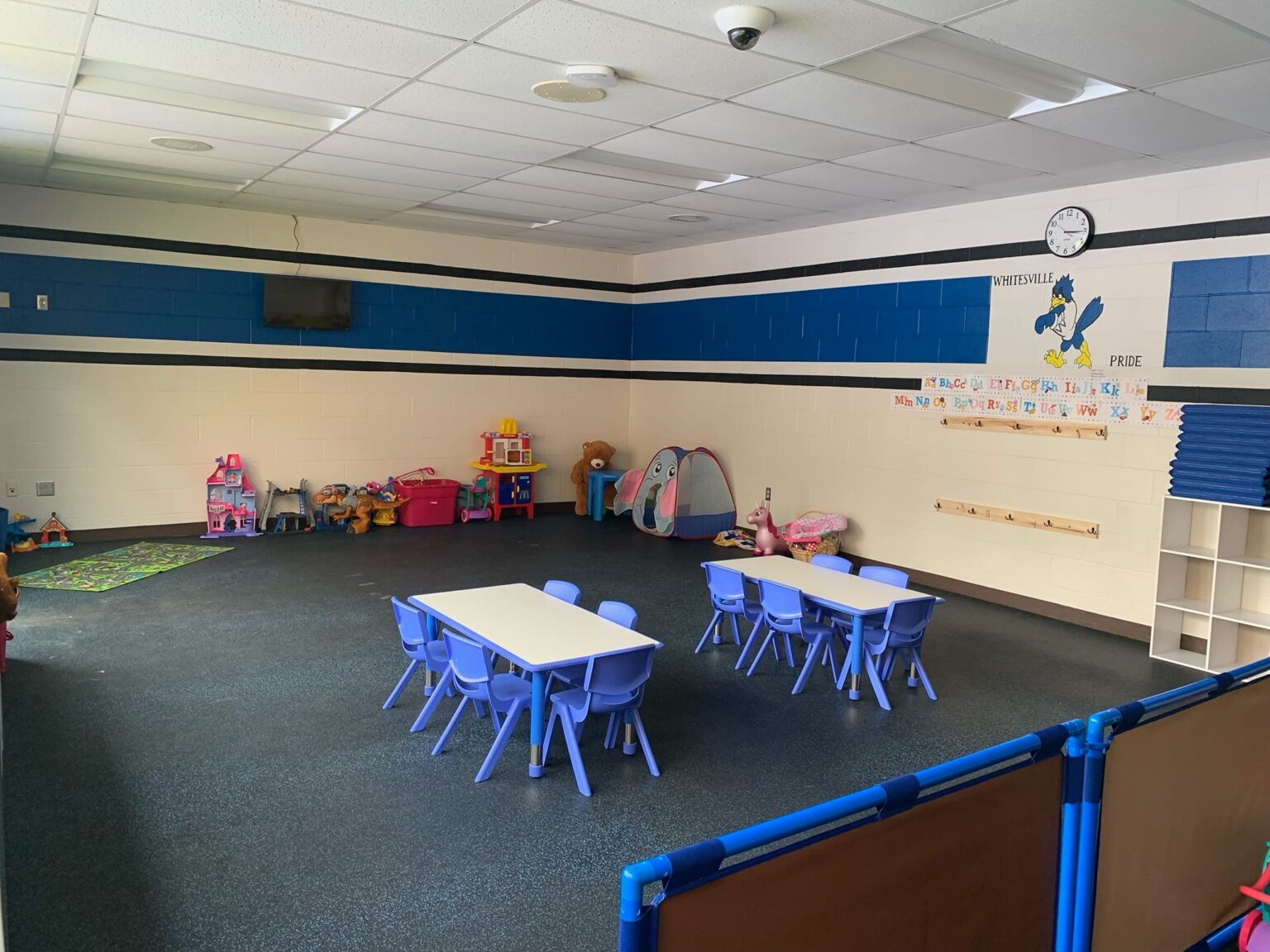 Whitesville Central announces new Hornell YMCA Daycare with ribbon