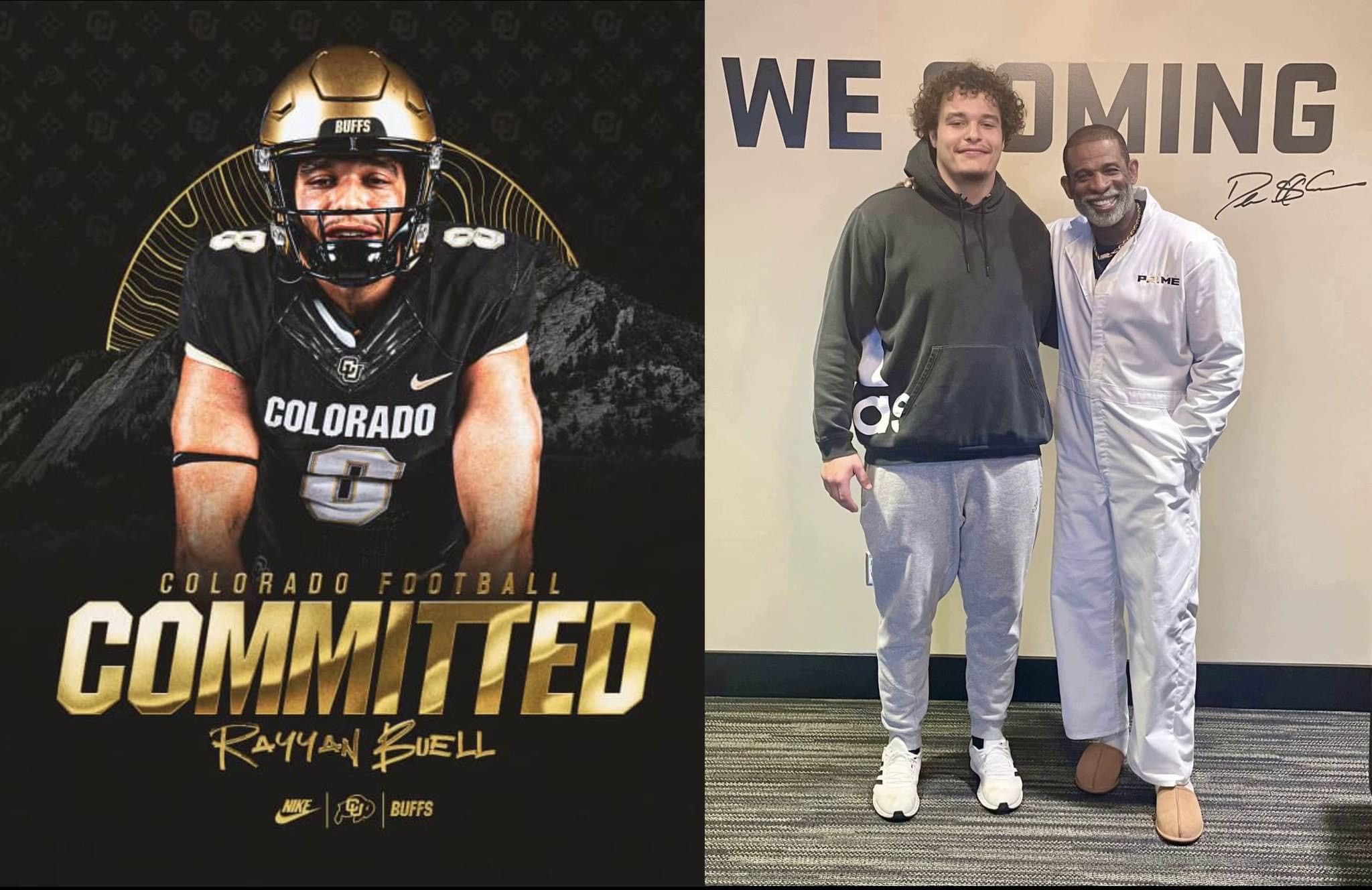 Rayyan Bello Hornell's Rayyan Buell signs with Deion Sanders and Colorado as Coach ...