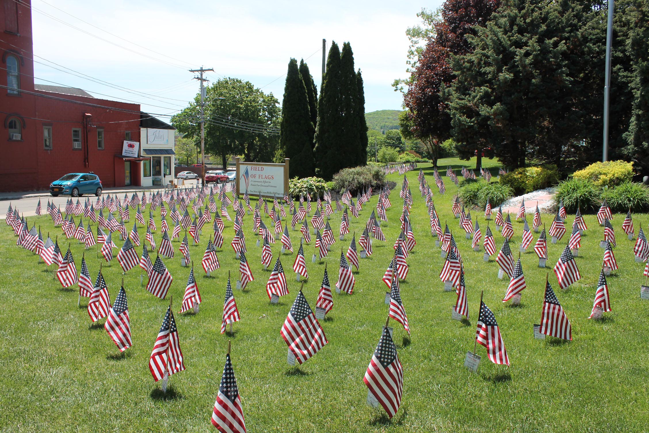 Jones Memorial Honor your deceased veteran in the "Field of Flags