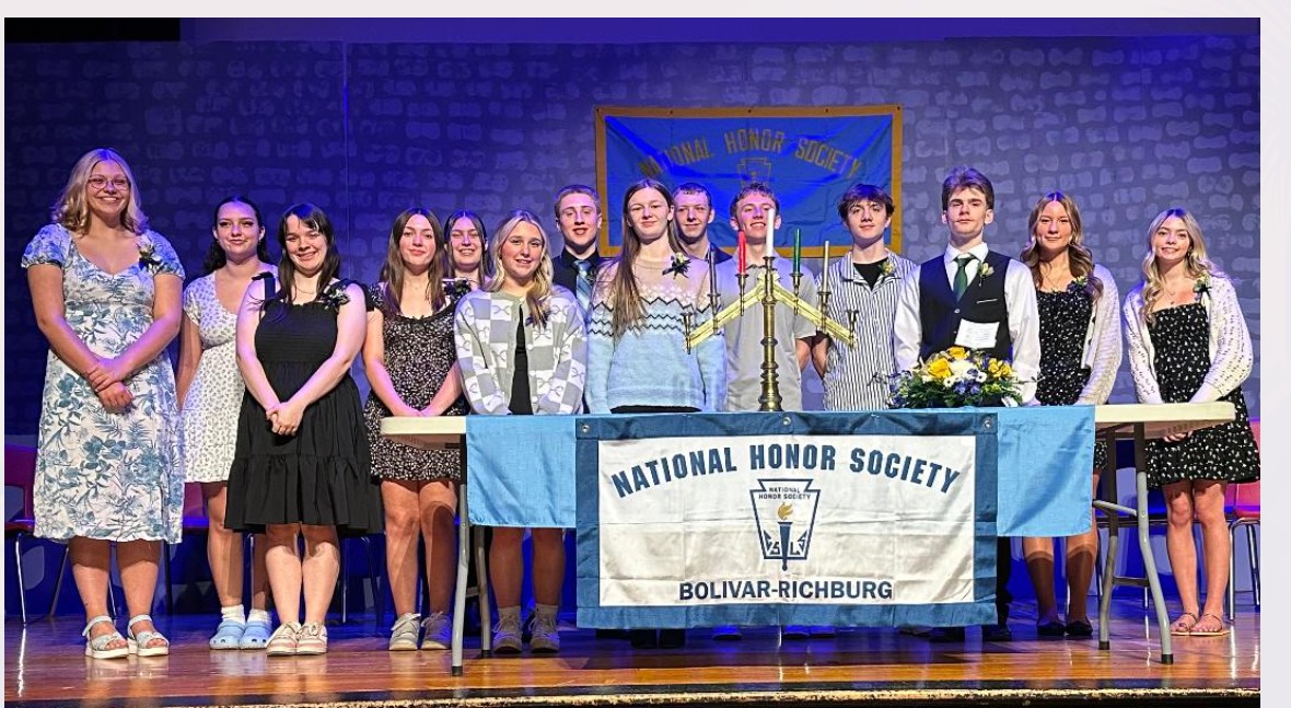 Bolivar-Richburg Inducts 15 New National Honor Society Members - THE ...