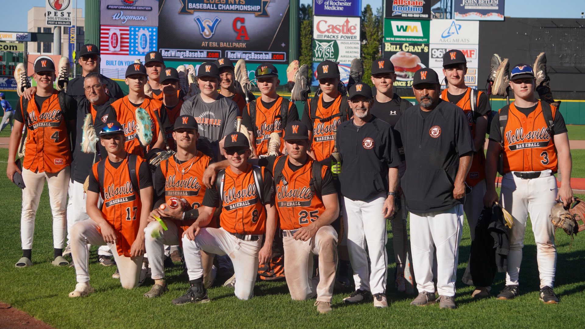 Section V championship season for Wellsville Lions baseball ends